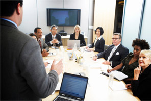Training Meeting with Audience Response System